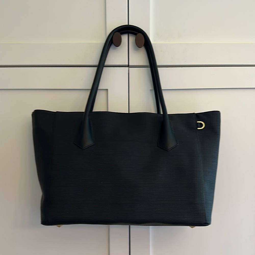 Dagne Dover- Black Tote Bag-